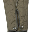 Original tysk militär täckning quiltad foder vinter jumpsuit foder oliv ny