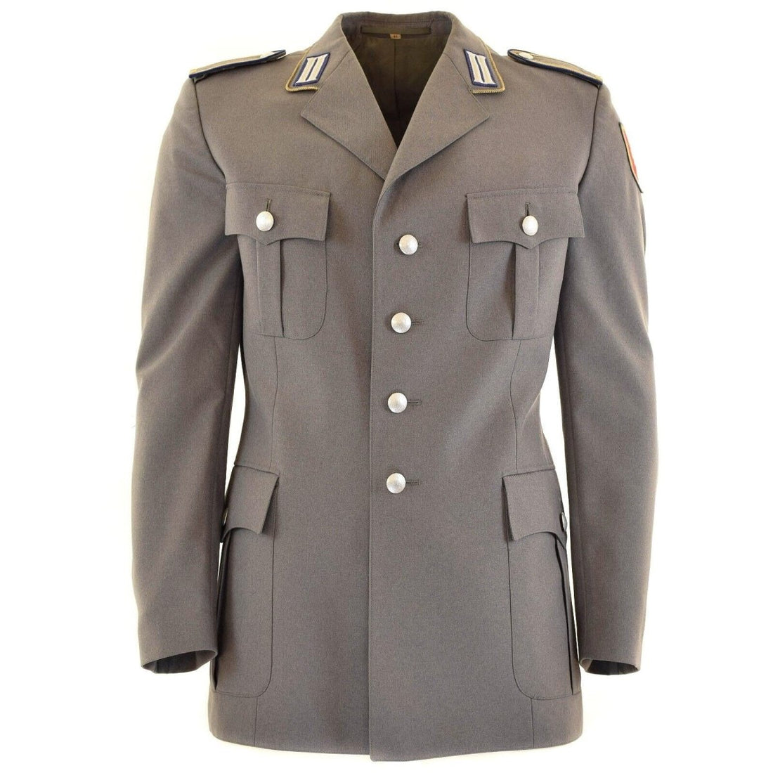 Original tysk militärklänningsjacka Tyskland formell uniform grå