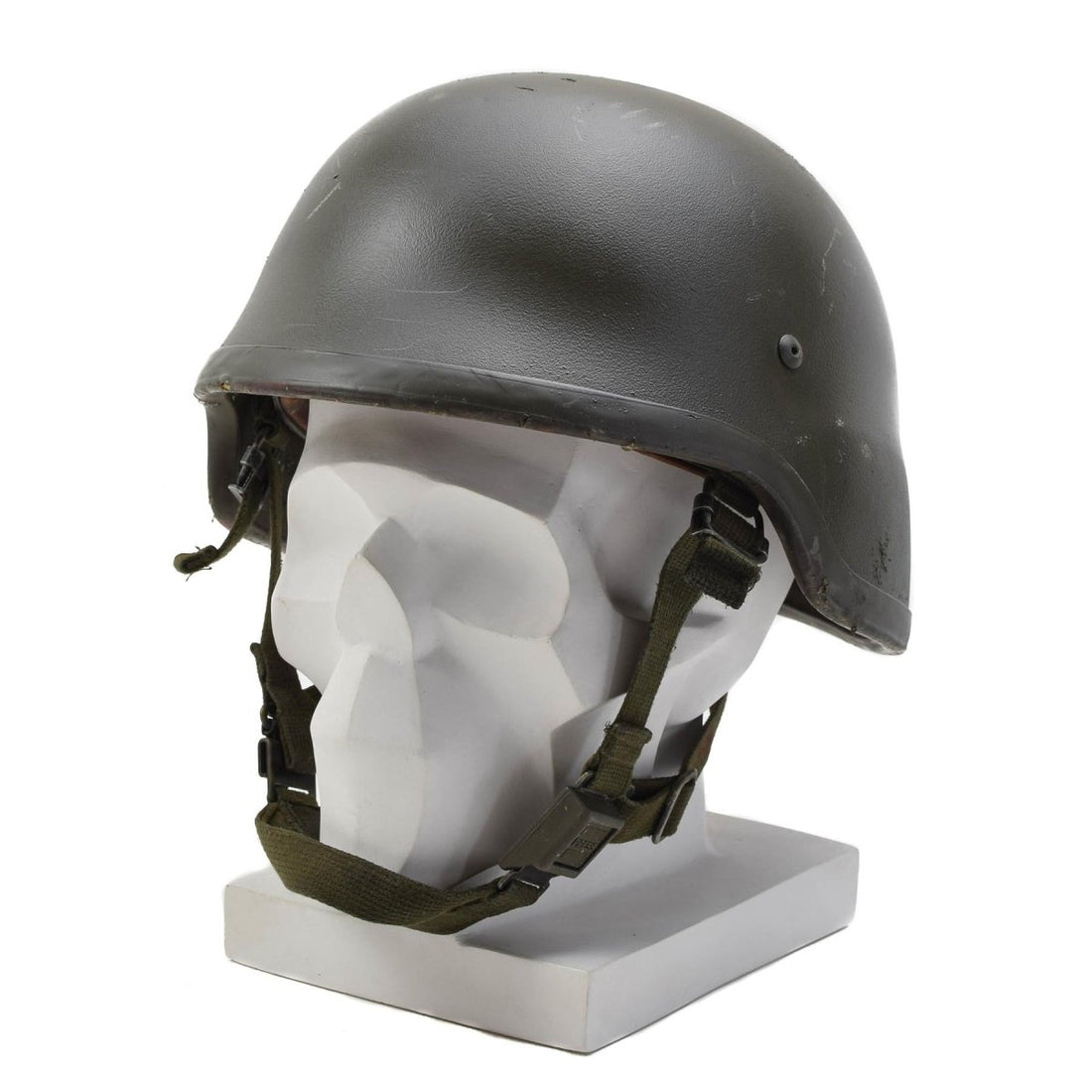 Original tysk militär M92 stridshjälm Kevlar Balistic Army Issue Olive