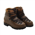 Original tyska militärarmén vandringskängor Läder Vibram Outdoor Brun