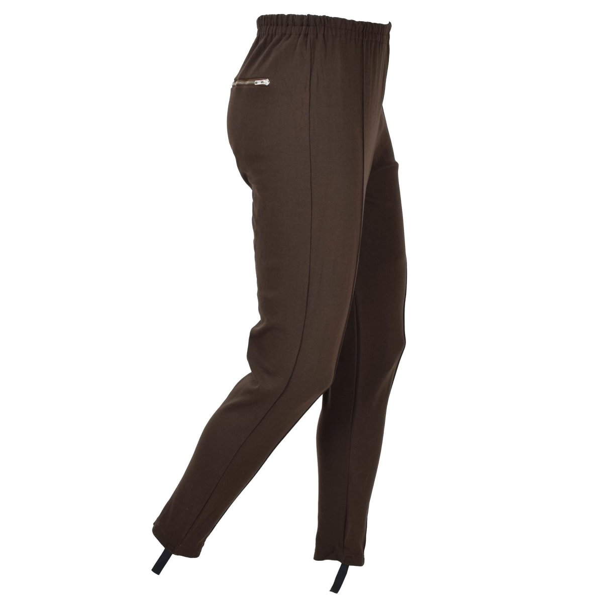Original tyska militär NVA Brown Sweatpants Sports Stigrup Training Byxor