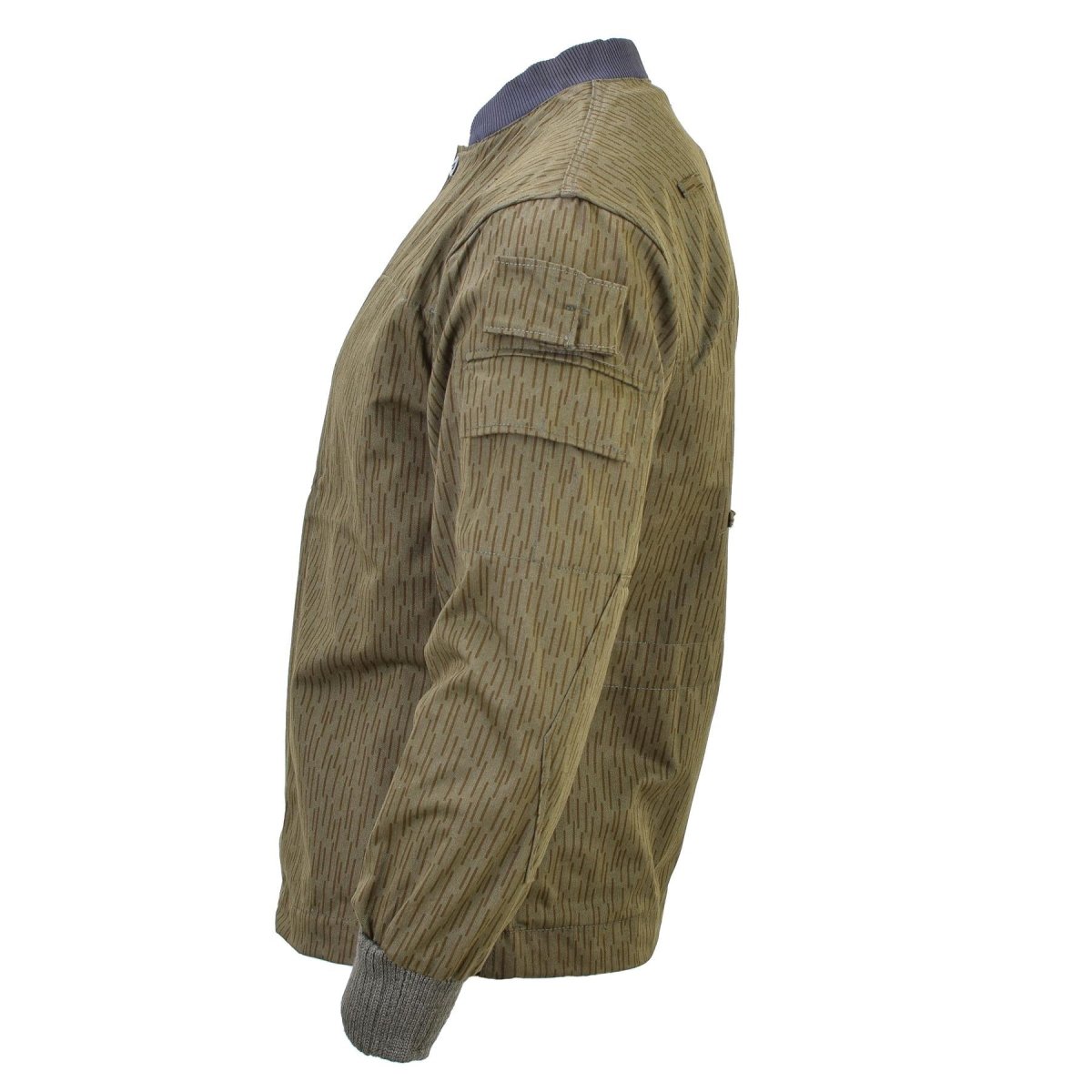 Original tysk militär NVA Strichtarn Camo Jacket Vintage Combat Field Uniform