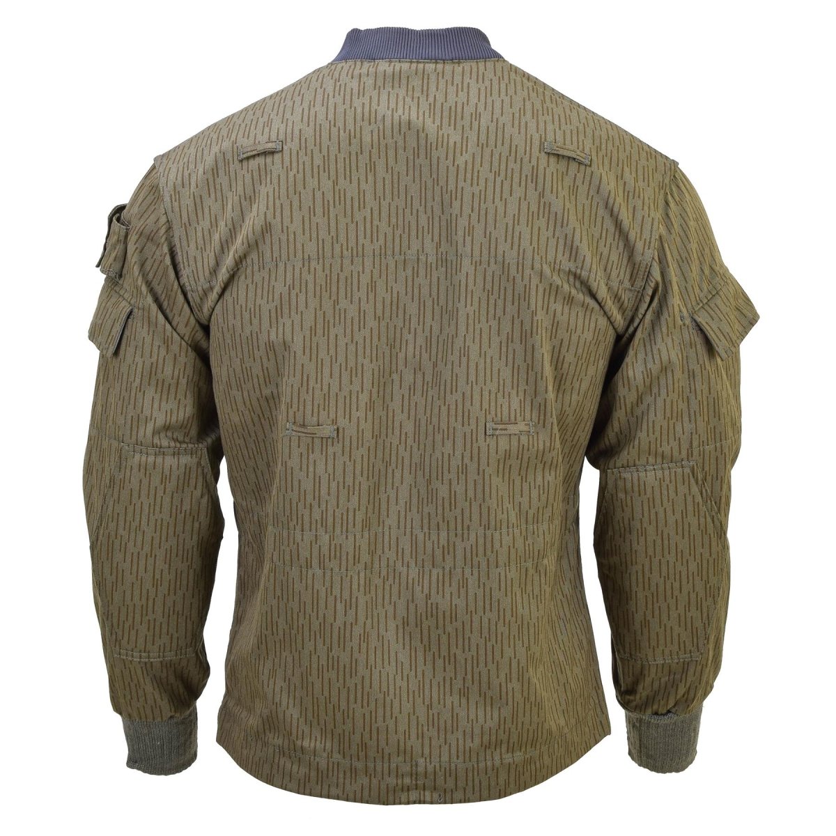 Original tysk militär NVA Strichtarn Camo Jacket Vintage Combat Field Uniform