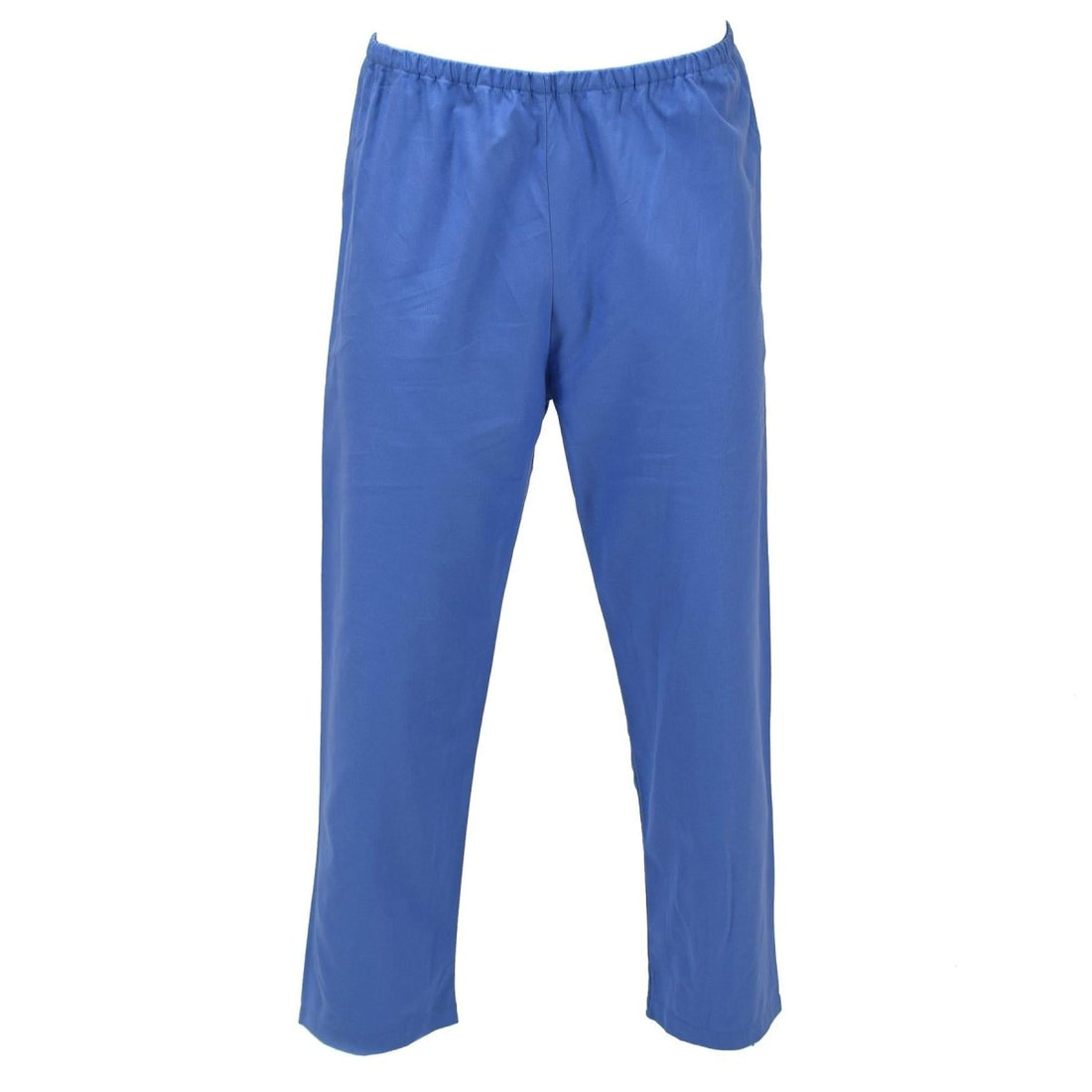 Original tyska militärpyjamasbyxor Elastisk midja Avslappnad nattkläder Blue