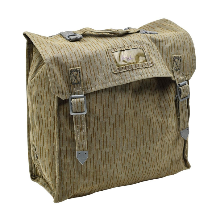 Original tysk militär taktisk ryggsäck Vintage Metal Buckets Raindrop camo - GoMilitar