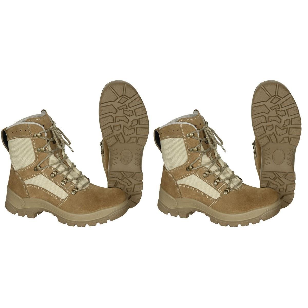 Original tyska militära taktiska stövlar vattentäta khaki gummi runda ensamma nya