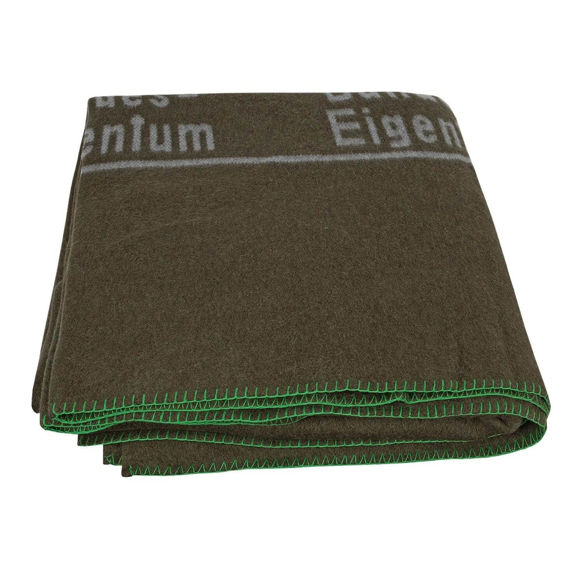 Original tysk militärullfilt 210x200cm Bundeswehr Style Brun
