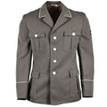 Original tyska NVA Army Dress Jacket Officier Formell Uniform Grey Military New