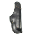 Original German Police Pistol Holster Black Leather Holder