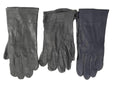 Original Tyskland Army Leather Gloves Grey Tactical Military Surplus Issue