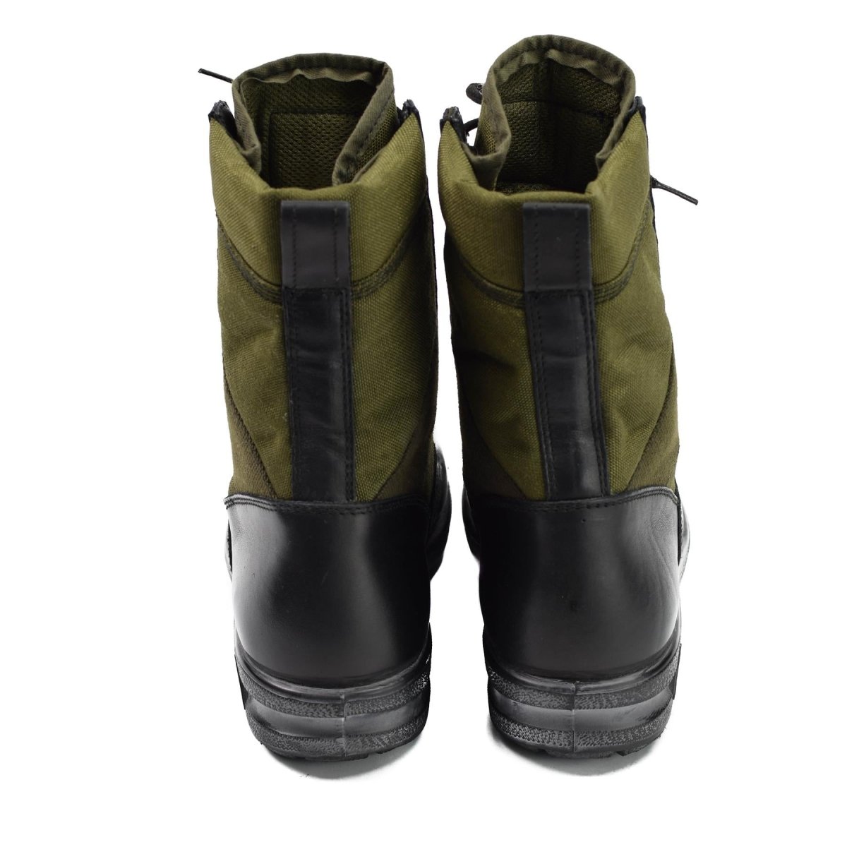 Original Germany Army Tropical Boots Baltes Black/OD Green Military Surplus New