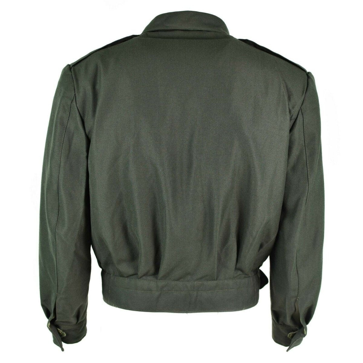 Original Greek Army Field Ike Jacket Gabardine Wool Blaze Grekland Militär Ny