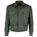 Original Greek Army Field Ike Jacket Gabardine Wool Blaze Grekland Militär Ny