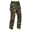 Original grekisk militär BDU Field Pants Cargo Pockets Lizard Camouflage
