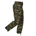 Original grekisk militär BDU Field Pants Cargo Pockets Lizard Camouflage