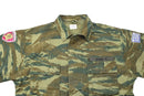 Original Greek military field BDU jacket lizard camouflage Greece army shirts - GoMilitar