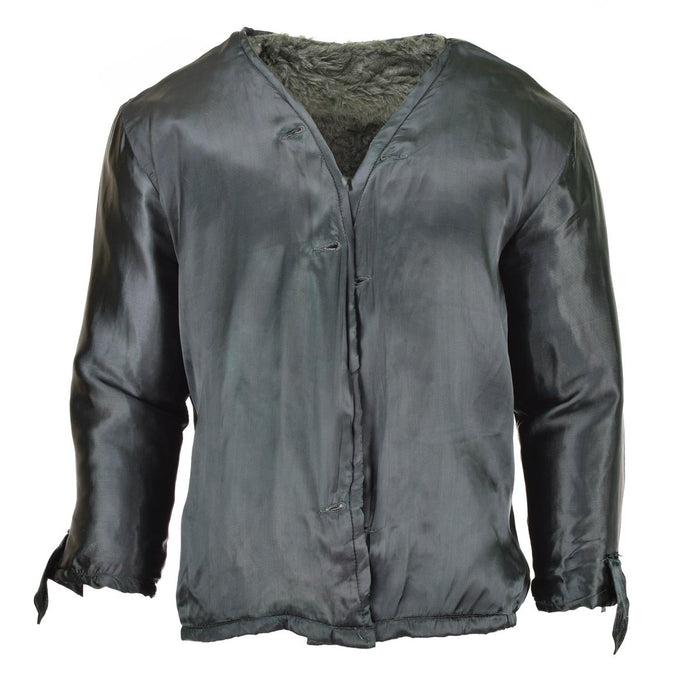 Original grekisk militär M65 fältjacka fuskpäls liner army vinteruniform NYHET - GoMilitar