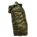 Original grekisk militär M65 Field Jacket Avtagbar liner Army Issue Lizard Camo