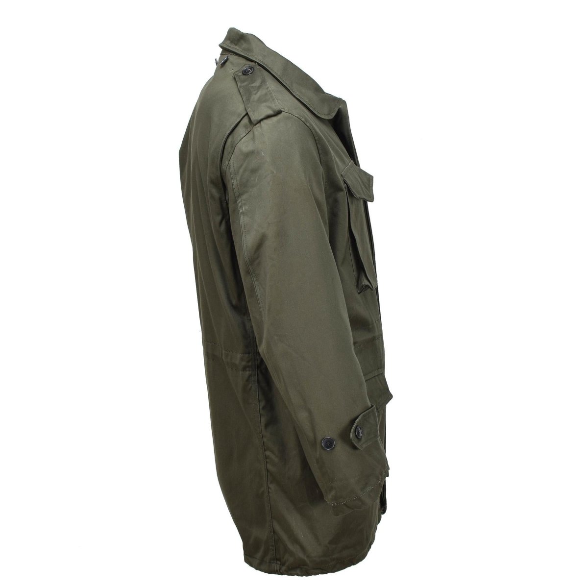 Original grekisk militär M65 Field Uniform Jacket Olive Army Surplus Parka Ny