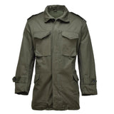 Original grekisk militär M65 Field Uniform Jacket Olive Army Surplus Parka Ny