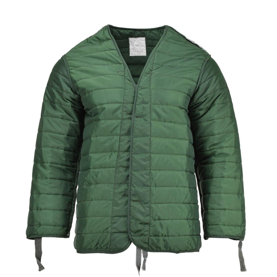 Original grekisk militär M65 jacka långärmad foder grön grekisk arméöverskott
