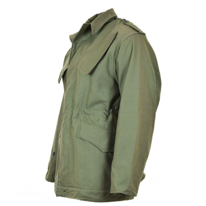 Original Holland holländsk armé NATO Field Jacka Olive Drab OD militär NYHET - GoMilitar