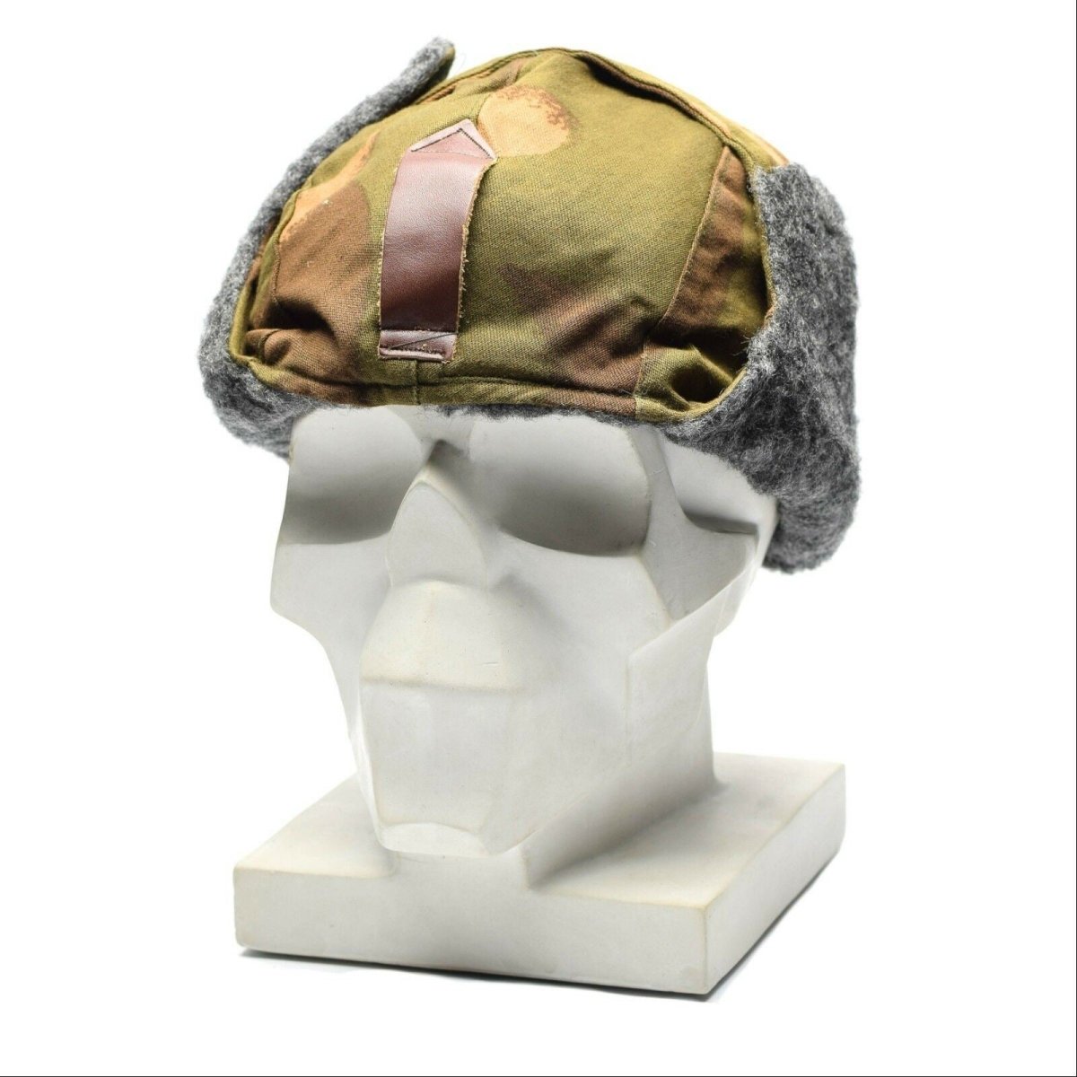 Original ungersk armé vinterhatt fallskärmsjägare militär ushanka cap fallskärm