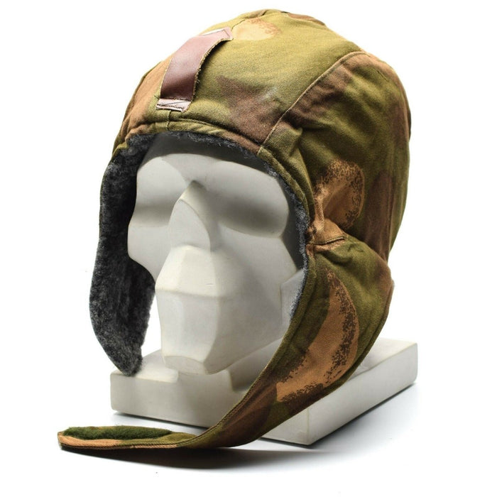 Original ungersk armé vinterhatt fallskärmsjägare militär ushanka keps fallskärm - GoMilitar