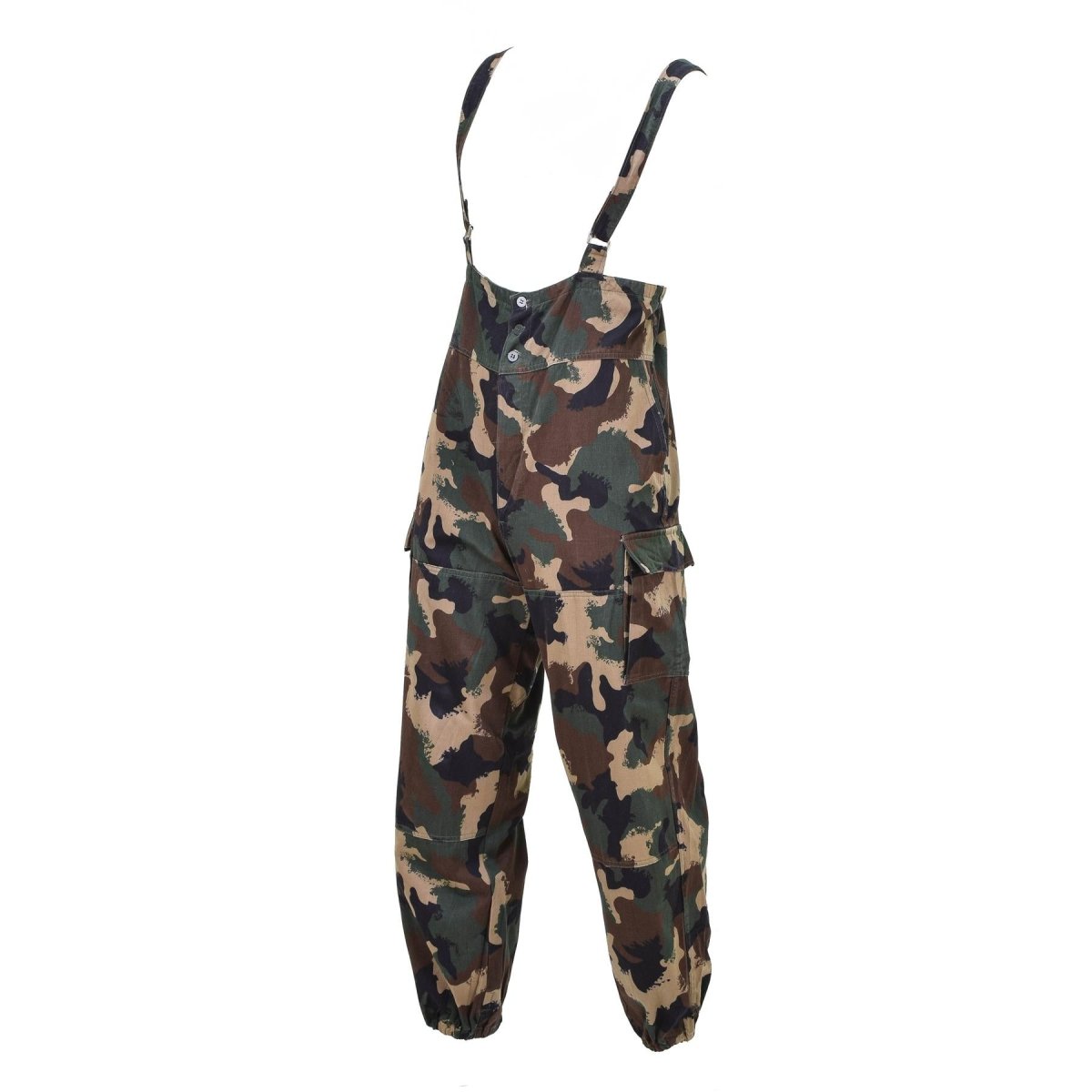 Original ungerska militära stridsbyxor M1990 BDU stagade tungviktbyxor
