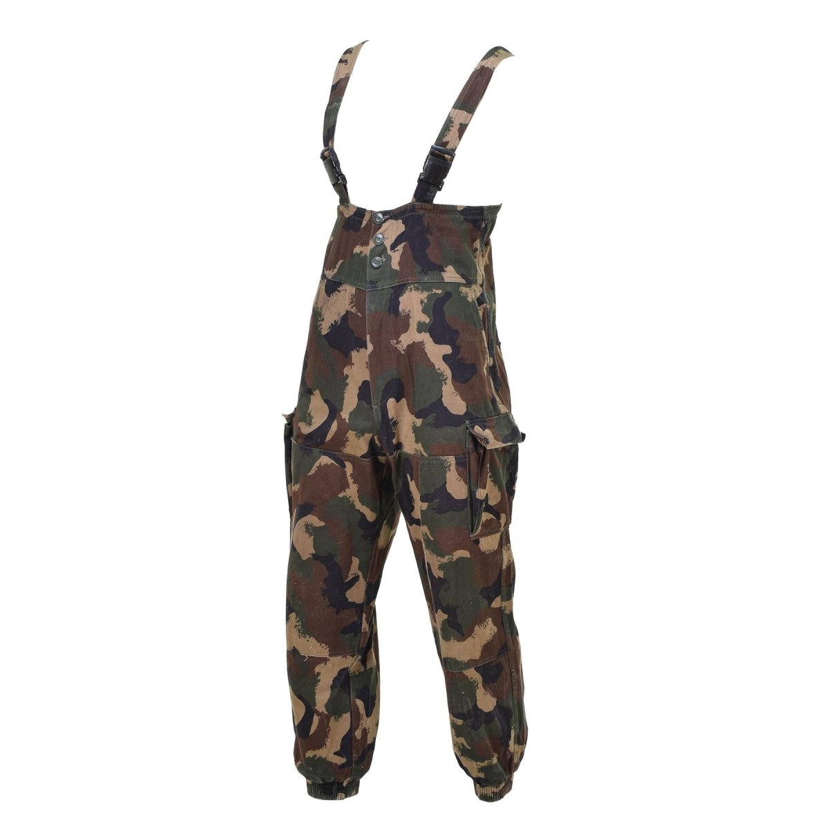 Original ungerska militära stridsbyxor M1990 BDU stagade tungviktbyxor