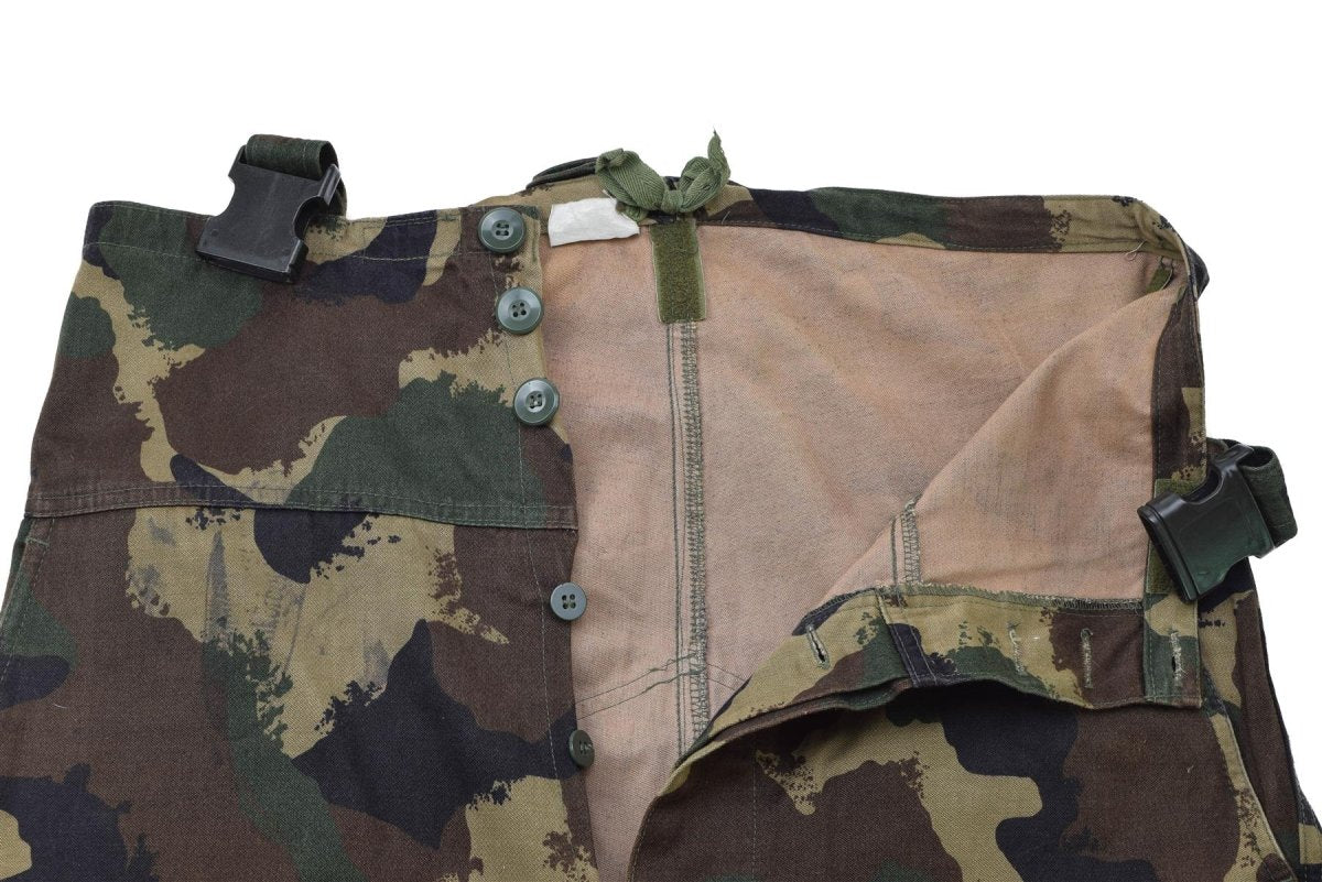 Original ungerska militära stridsbyxor M1990 BDU stagade tungviktbyxor