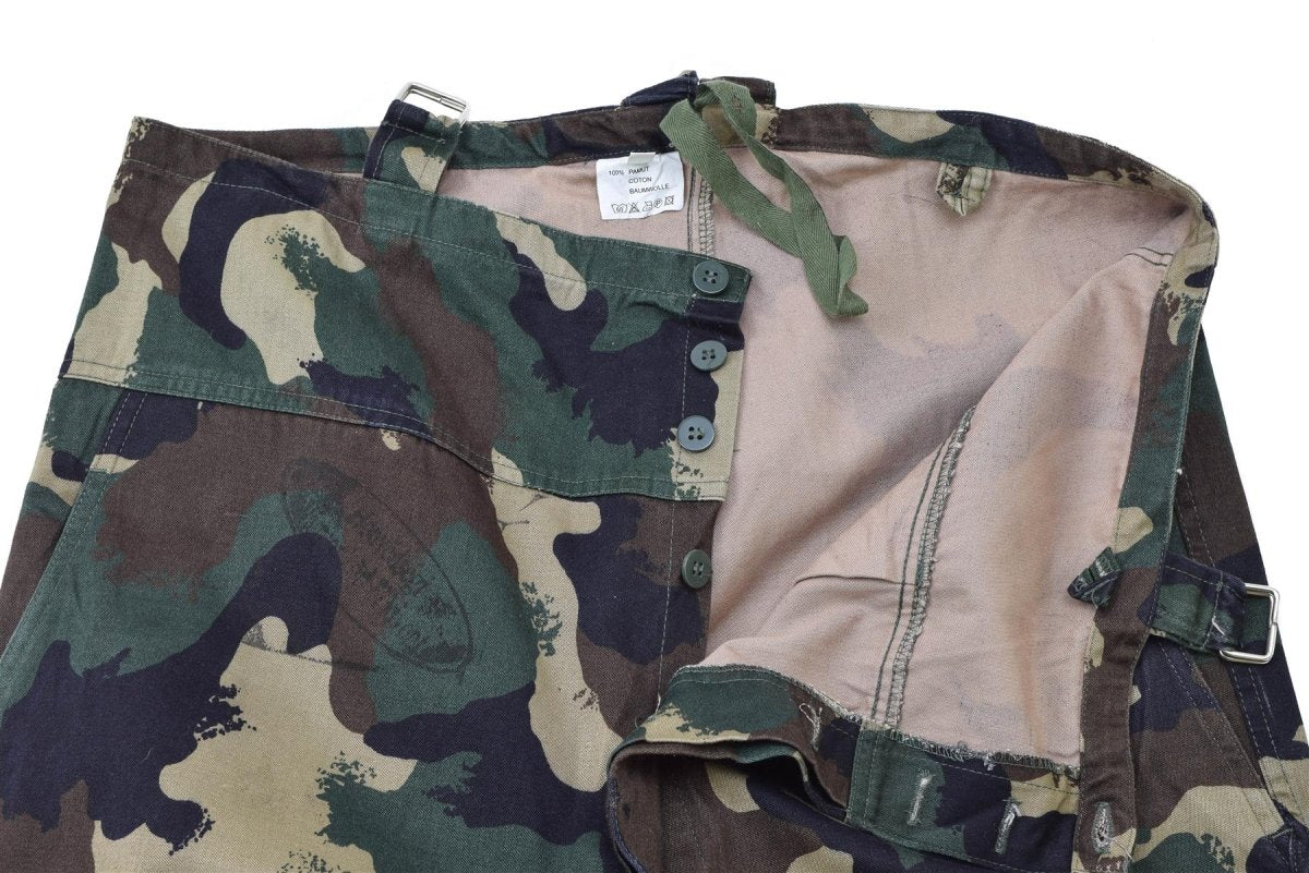 Original ungerska militära stridsbyxor M1990 BDU stagade tungviktbyxor