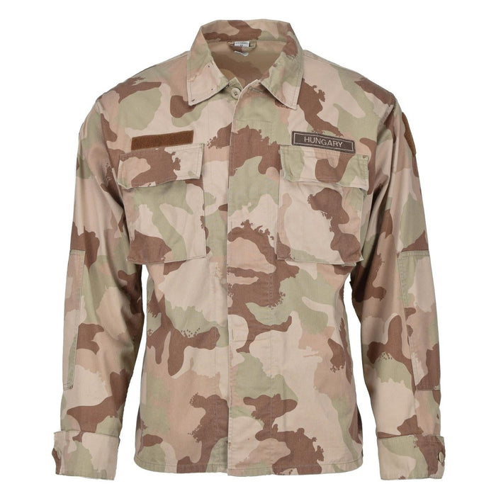 Original ungersk militär taktisk jacka combat desert camo shirt lättvikts - GoMilitar