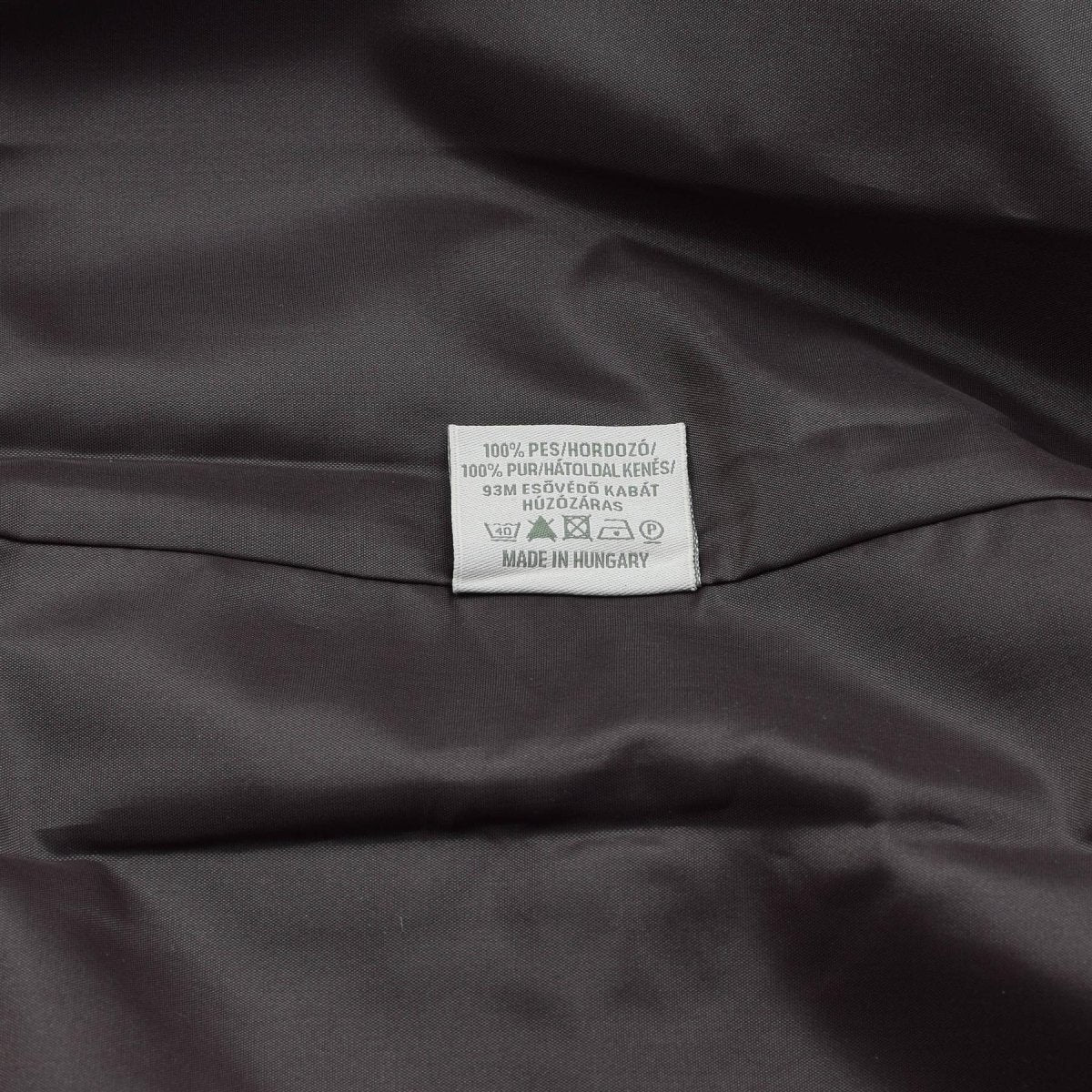 Original Ungersk Militär Vattentät Jacka Roll Up Hood Button Flap M93 Camo