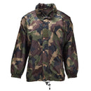 Original ungersk militär vattentät jacka Roll Up Hood Button Flap M93 Camo i kamouflage för utomhusbruk och taktisk utrustning