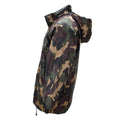 Original Ungersk Militär Vattentät Jacka Roll Up Hood Button Flap M93 Camo
