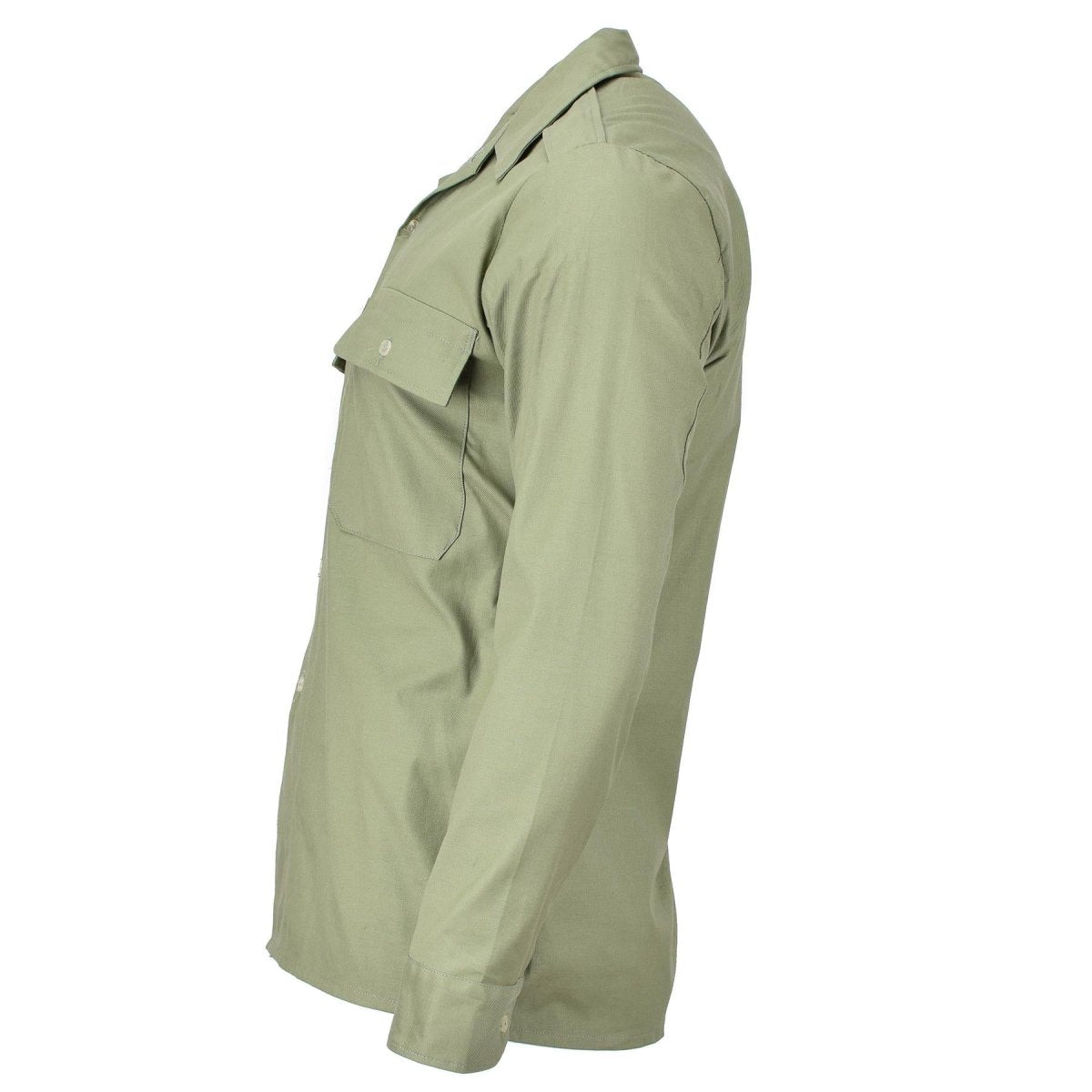 Original Ungersk militär stridsskjorta oliv långärmad med fickor fält NYHET\