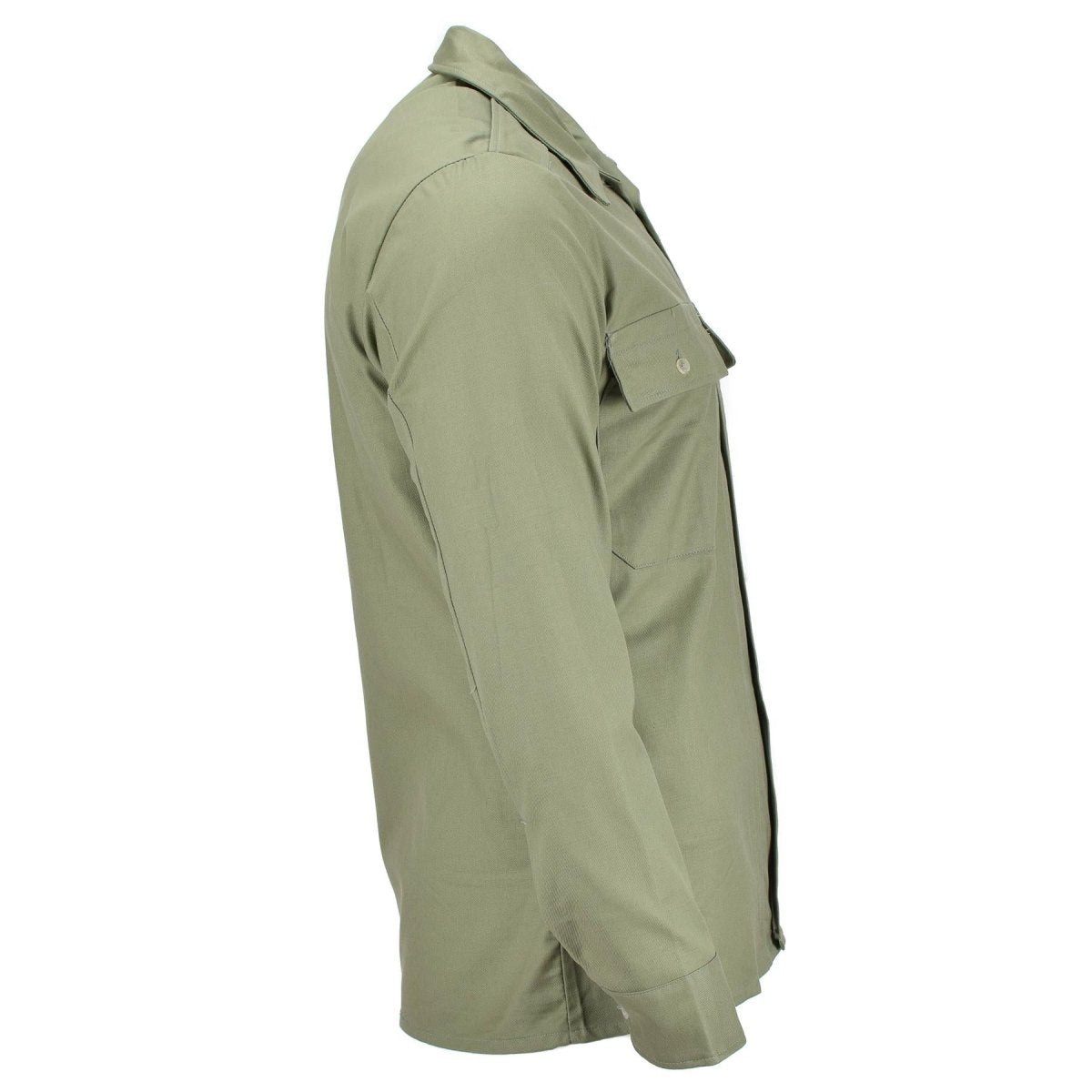 Original Ungersk militär stridsskjorta oliv långärmad med fickor fält NYHET\