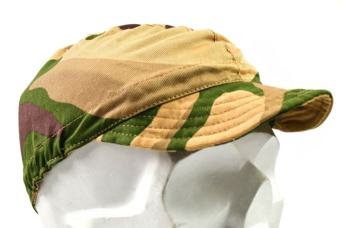 Original italienska arméfält Cap Desert Tropic Summer Hat Storlek 58/59 cm Medium NYTT