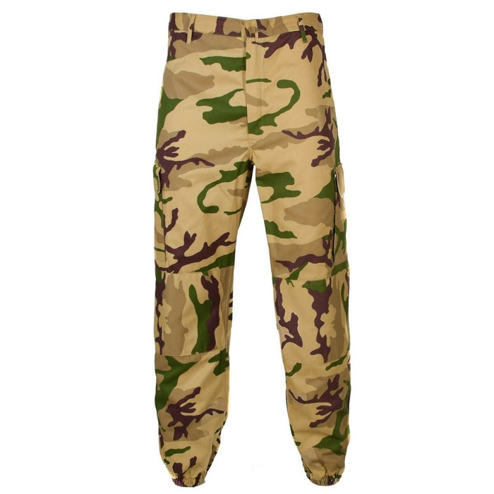 Original italienska armébyxor kamp Desert tropic Kamouflagefältbyxor NYHET - GoMilitar