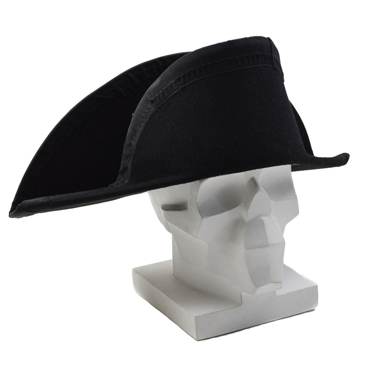 Original italiensk militär Carabienieri Dress Hat Vintage Parade Black