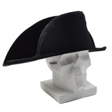 Original italiensk militär Carabienieri Dress Hat Vintage Parade Black