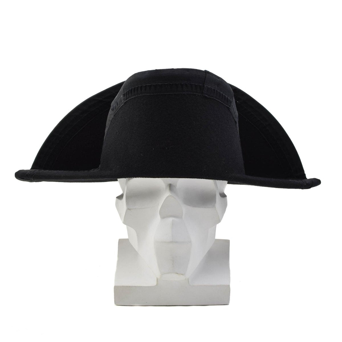 Original italiensk militär Carabienieri Dress Hat Vintage Parade Black