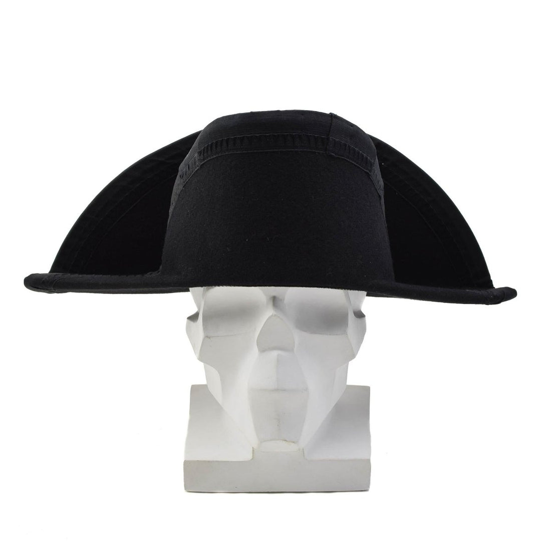 Original italiensk militär Carabienieri Dress Hat Vintage Parade Black