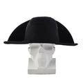 Original italiensk militär Carabienieri Dress Hat Vintage Parade Black