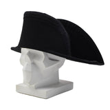 Original italiensk militär Carabienieri Dress Hat Vintage Parade Black