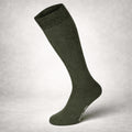 Original italiensk militär Esercito Vinterstrumpor Lång Hög Varm 3-pack Olive