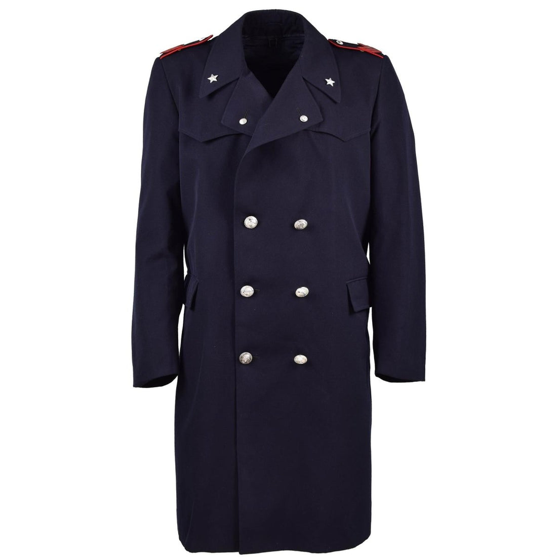 Original italiensk militärpolisbeläggning Long Carabinieri Italy Trench Coat W Liner