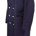 Original italiensk militärpolisbeläggning Long Carabinieri Italy Trench Coat W Liner