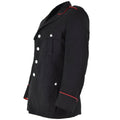Original italiensk militärpolisjacka officiell officer formell svart uniform